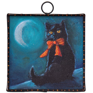 Hamilton Black Cat & Bow Mini Gallery Art