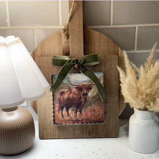 Hamilton Highland Cow Mini Gallery Art