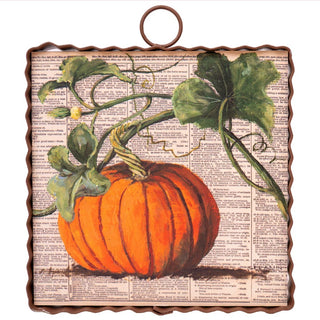 Words Pumpkin Mini Gallery Art