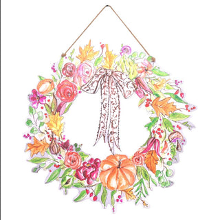 Beck’s Rose & Pumpkin Wreath Door Hanger
