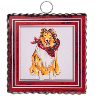 Beck’s Collie Dog Mini Gallery Art