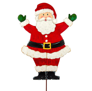 Joyful Santa Yard Display