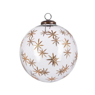 Starry Night Etched Ornament