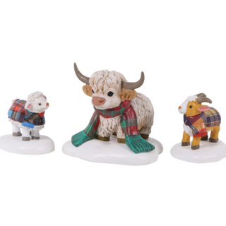 Highland Animals Set of 3, Dept. 56