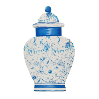 Blue Chinoiserie Ginger Jar