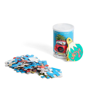 Holiday Greeting 24 Piece Puzzle and Ornament