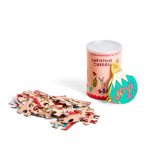 Holiday Greeting 24 Piece Puzzle and Ornament