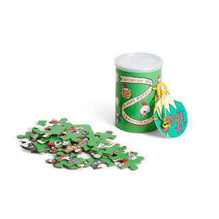 Holiday Greeting 24 Piece Puzzle and Ornament