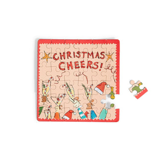 Holiday Greeting 24 Piece Puzzle and Ornament