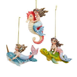 Mermaid & Sea Creatures Ornament