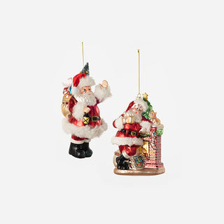 Oversized Santa Ornament