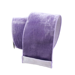 Violet Velvet Ribbon, 4" X 10YD
