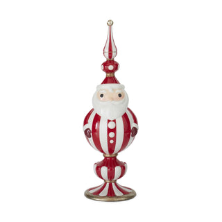 Red & White Modern Santa and Mrs. Claus