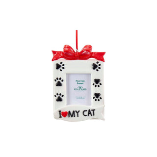 Holiday Pet Picture Frame Ornament