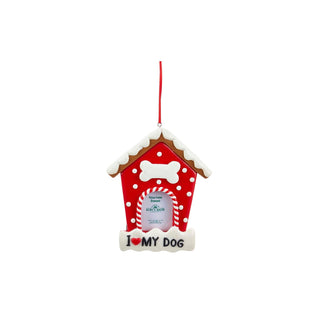 Holiday Pet Picture Frame Ornament