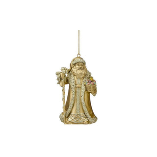 Delarobia Santa Ornament