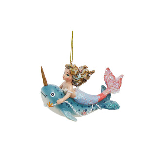 Mermaid & Sea Creatures Ornament