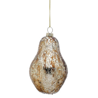 Glittered Garden Fruit Ornament