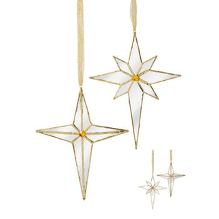 Glitter Star Of Bethlehem Ornament