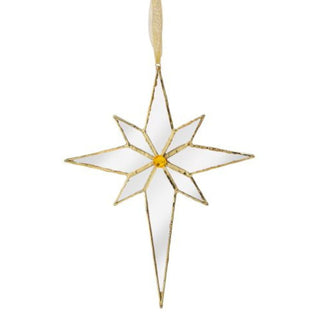 Glitter Star Of Bethlehem Ornament