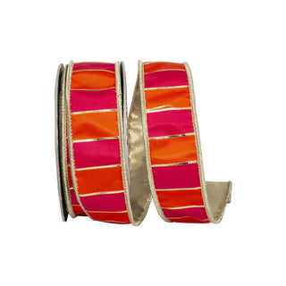 Regal Sunset Stripe Ribbon, 1.5" X 10YD