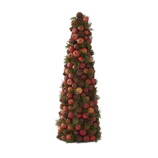 Orange Pods Pinecones & Pine Cone Trees, Set of 3
