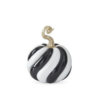 Black & White Swirl Pumpkin