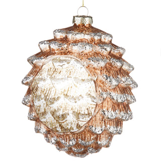 Pinecone Candle Holder Ornament