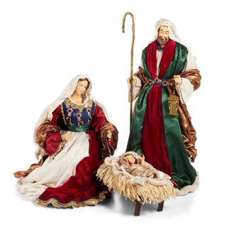 Jewel Tone Holy Family