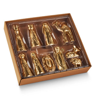Gold Nativity Box Set