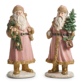 Pink Old World Santa