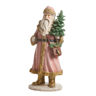 Pink Old World Santa