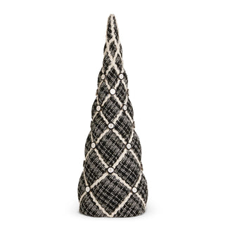 Black Tweed Cone Tree