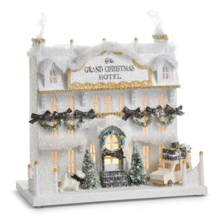 Lighted Paper Christmas Hotel
