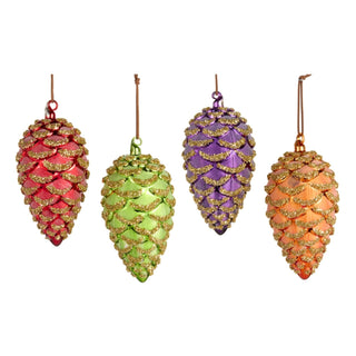 Bright Pinecone Ornament