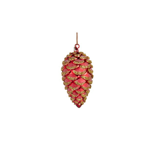 Bright Pinecone Ornament