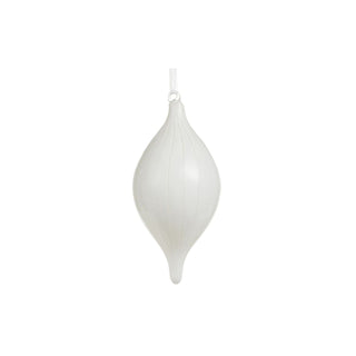 White Stripe Ornament