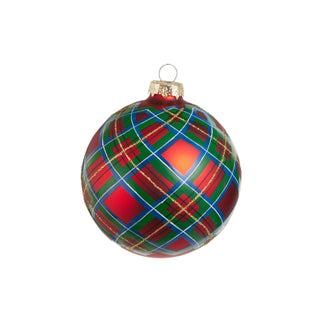 Traditional Plaid Ornament