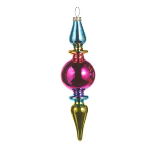 Multicolor Drop Ball Ornament