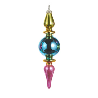Multicolor Drop Ball Ornament