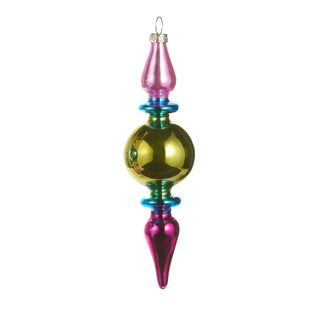 Multicolor Drop Ball Ornament