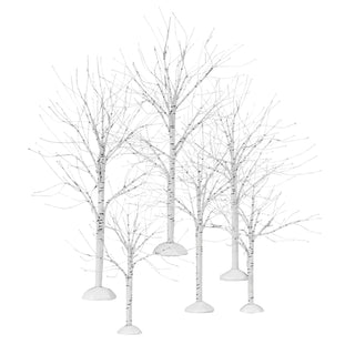 Winter Birch Trees, Dept. 56