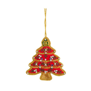 Beaded Tree Ornament