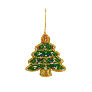 Beaded Tree Ornament