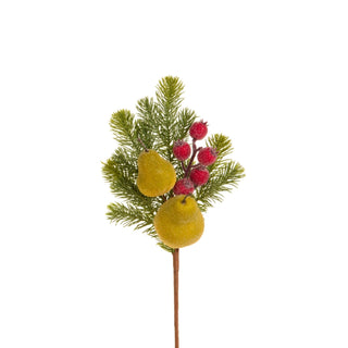 Iced Fruit and Greenery Spray