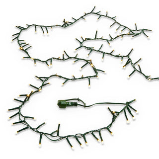 Connectable Green Snake Garland Lights, 73.8'