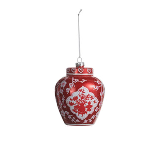 Dressed in Plaid Chinoiserie Ornament