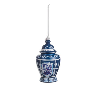 Dressed in Plaid Chinoiserie Ornament