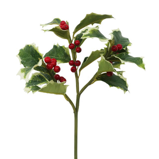 Holly Spray, 15"