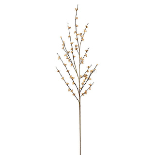 Coffee Fall Berry Branch Spray